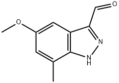 5-Methoxy-7-methyl-1H-indazole-3-carbaldehyde