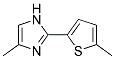 4-METHYL-2-(5-METHYL-THIOPHEN-2-YL)-1H-IMIDAZOLE 结构式