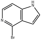4-溴-5-氮杂吲哚 结构式