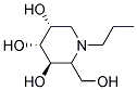 (3R,4R,5R)-2-(HYDROXYMETHYL)-1-PROPYLPIPERIDINE-3,4,5-TRIOL 结构式