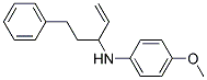 (4-METHOXY-PHENYL)-(1-PHENETHYL-ALLYL)-AMINE 结构式