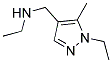 ETHYL-(1-ETHYL-5-METHYL-1H-PYRAZOL-4-YLMETHYL)-AMINE 结构式