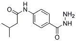 N-(4-HYDRAZINOCARBONYL-PHENYL)-3-METHYL-BUTYRAMIDE 结构式