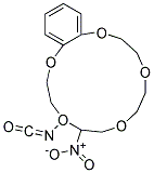 4'-ISOCYANATO-5'-NITROBENZO-15-CROWN-5 结构式