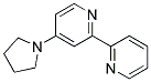 4-PYRROLIDIN-1-YL-[2,2']BIPYRIDINYL 结构式