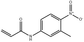 N-(3-METHYL-4-NITRO-PHENYL)-ACRYLAMIDE 结构式