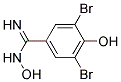 3,5-DIBROMO-4,N-DIHYDROXY-BENZAMIDINE 结构式