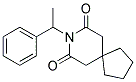 8-(1-PHENYLETHYL)-8-AZASPIRO[4.5]DECANE-7,9-DIONE 结构式