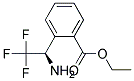 2-((R)-1-AMINO-2,2,2-TRIFLUORO-ETHYL)-BENZOIC ACID ETHYL ESTER 结构式