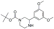 3-(3,5-DIMETHOXY-PHENYL)-PIPERAZINE-1-CARBOXYLIC ACID TERT-BUTYL ESTER 结构式