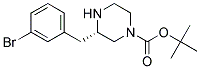 (S)-3-(3-BROMO-BENZYL)-PIPERAZINE-1-CARBOXYLIC ACID TERT-BUTYL ESTER 结构式