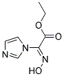 ETHYL 2-(HYDROXYIMINO)-2-(1H-IMIDAZOL-1-YL)ACETATE 结构式