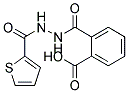 2-[N'-(THIOPHENE-2-CARBONYL)-HYDRAZINOCARBONYL]-BENZOIC ACID 结构式