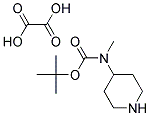 TERT-BUTYL PIPERIDIN-4-YLMETHYLCARBAMATE OXALATE 结构式