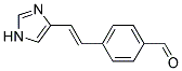 4-[2-(1H-Imidazol-4-yl)-vinyl]-benzaldehyde 结构式