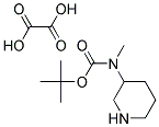 TERT-BUTYL PIPERIDIN-3-YLMETHYLCARBAMATE OXALATE 结构式