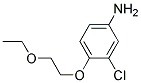 3-CHLORO-4-(2-ETHOXYETHOXY)ANILINE 结构式