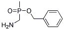 AMINOMETHYL-METHYL-PHOSPHINIC ACIDBENZYL ESTER 结构式