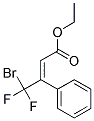 (E)-4-BROMO-4,4-DIFLUORO-3-PHENYL-BUT-2-ENOIC ACID ETHYL ESTER 结构式