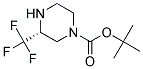 (R)-3-TRIFLUOROMETHYL-PIPERAZINE-1-CARBOXYLIC ACID TERT-BUTYL ESTER 结构式