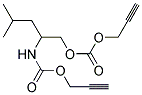 CARBONIC ACID 4-METHYL-2-PROP-2-YNYL-OXYCARBONYLAMINO-PENTYL ESTER PROP-2-YNYL ESTER 结构式