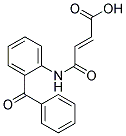 3-(2-Benzoyl-phenylcarbamoyl)-acrylic acid 结构式