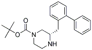 (S)-3-BIPHENYL-2-YLMETHYL-PIPERAZINE-1-CARBOXYLIC ACID TERT-BUTYL ESTER 结构式