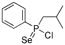 P-ISOBUTYL-P-PHENYLPHOSPHINOSELENOIC CHLORIDE 结构式