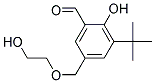 3-TERT-BUTYL-2-HYDROXY-5-(2-HYDROXY-ETHOXYMETHYL)-BENZALDEHYDE 结构式