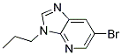 6-BROMO-3-PROPYL-3H-IMIDAZO[4,5-B]PYRIDINE 结构式