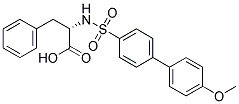 N-[(4'-METHOXY[1,1'-BIPHENYL]-4-YL)SULFONYL]PHENYLALANINE 结构式