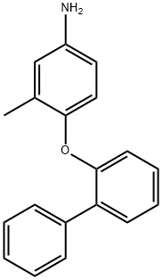 4-([1,1'-BIPHENYL]-2-YLOXY)-3-METHYLPHENYLAMINE 结构式