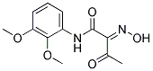 N-(2,3-Dimethoxy-phenyl)-2-hydroxyimino-3-oxo-butyramide 结构式