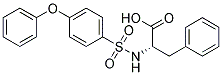 N-[(4-PHENOXYPHENYL)SULFONYL]PHENYLALANINE 结构式