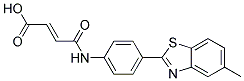 3-[4-(5-Methyl-benzothiazol-2-yl)-phenylcarbamoyl]-acrylic acid 结构式