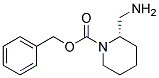 (S)-BENZYL-2-(AMINOMETHYL)PIPERIDINE-1-CARBOXYLATE 结构式