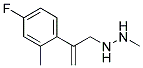 N-[2-(4-FLUORO-2-METHYL-PHENYL)-ALLYL]-N'-METHYL-HYDRAZINE 结构式