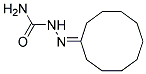 CYCLODECANONE SEMICARBAZONE 结构式