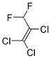 3,3-DIFLUORO-1,1,2-TRICHLORO-1-PROPENE 结构式