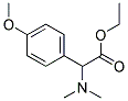 DIMETHYLAMINO-(4-METHOXY-PHENYL)-ACETIC ACID ETHYL ESTER 结构式