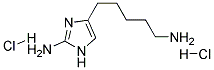 4-(5-AMINO-PENTYL)-1H-IMIDAZOL-2-YLAMINE 2HCL 结构式