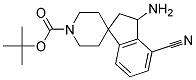 TERT-BUTYL 3-AMINO-4-CYANO-2,3-DIHYDROSPIRO[INDENE-1,4'-PIPERIDINE]-1'-CARBOXYLATE 结构式