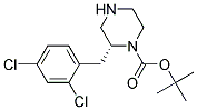 (R)-2-(2,4-DICHLORO-BENZYL)-PIPERAZINE-1-CARBOXYLIC ACID TERT-BUTYL ESTER 结构式