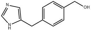[4-(1H-IMIDAZOL-4-YLMETHYL)-PHENYL]-METHANOL 结构式