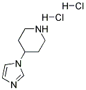 4-IMIDAZOL-1-YL-PIPERIDINE 2HCL 结构式