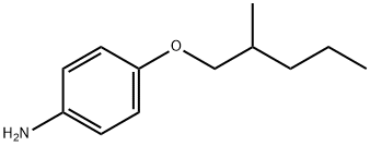 4-[(2-METHYLPENTYL)OXY]ANILINE 结构式