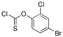 2-氯-4-溴苯基硫代氯甲酸酯 结构式