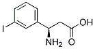 (R)-3-AMINO-3-(3-IODOPHENYL)PROPANOIC ACID 结构式