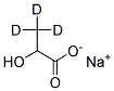 SODIUM DL-LACTATE-3,3,3-D3 结构式