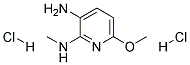 3-AMINO-6-METHOXY-2-(METHYLAMINO)PYRIDINE DIHYDROCHLORIDE 结构式